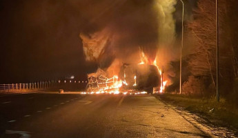 На трассе М5 в Пензенской области начался жуткий пожар после ДТП с двумя Газелями На трассе М5 в Пензенской области начался жуткий пожар после ДТП с двумя Газелями