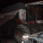 Полыхнувший комбайн в Пензенской области тушили восемь пожарных