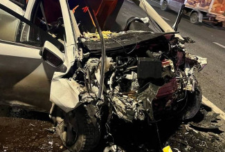 Опубликованы фото с места автокатастрофы с тремя погибшими в Пензенской области