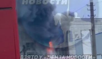 Крупный пожар на хлебокомбинате в Пензенской области: сгорело две тонны семечек Крупный пожар на хлебокомбинате в Пензенской области: сгорело две тонны семечек