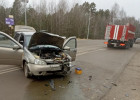 На трассе в Пензенской области столкнулись две Лады: на месте работали спасатели. ФОТО