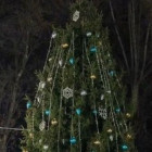 Новогоднее настроение в Пензе: на Соборной площади установили восьмиметровую ель