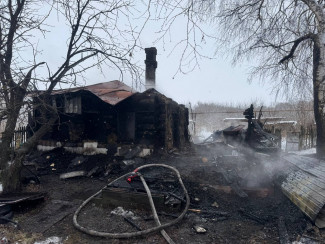 Жуткий пожар в Пензенской области унес человеческую жизнь