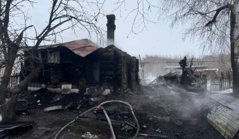 Жуткий пожар в Пензенской области унес человеческую жизнь Жуткий пожар в Пензенской области унес человеческую жизнь