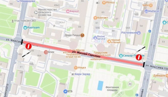 В Пензе перекроют одну из центральных улиц 1 января