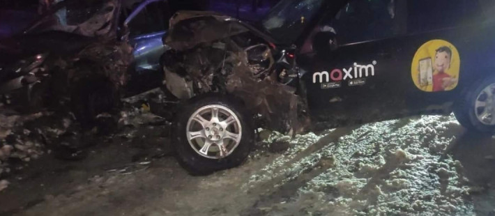 В жутком ДТП с участием такси в Пензенской области пострадал ребенок и трое взрослых