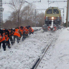 Пензенская область против стихии: железнодорожники дали отпор снегопадам