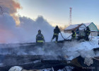 В Пензенской области загорелся сруб – погибли два человека