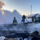 В Пензенской области загорелся сруб – погибли два человека