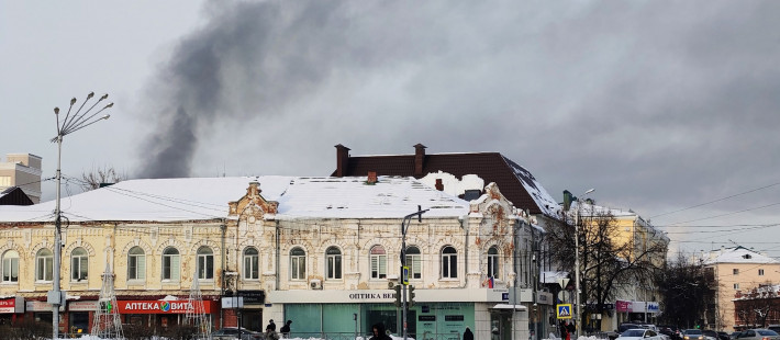 Небо над центром Пензы заволокло дымом: что случилось?