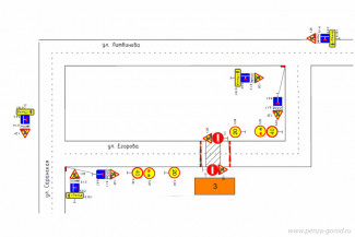 В Пензе на несколько дней перекроют улицу Егорова