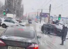 Очевидцы сообщают о серьезной аварии на улице Аустрина в Пензе