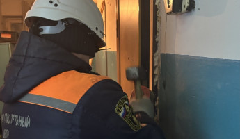 Пензенские спасатели помогли полицейским попасть в  квартиру на улице Кулибина