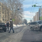 Очевидцы сообщают о жесткой аварии на улице Рахманинова в Пензе