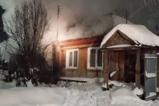 Ночной пожар в Пензенской области унес жизни двух человек