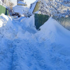 Снежная блокада в частном секторе Пензы: дети и пожилые оказались в ловушке