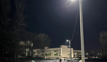 После жалоб пензенцев в Заре подсветили дорогу к школе