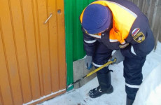 Пензенские спасатели помогли вскрыть дом в Чаадаевке