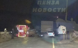 Жуткое ДТП под Пензой: перевернулась пожарная, разбились скорая и полиция. ФОТО