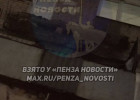 В Пензе обрушился верхний балкон 4-этажки — кадры ЧП пугают жителей