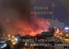 Ночью в Пензе вспыхнул частный сектор, есть пострадавший