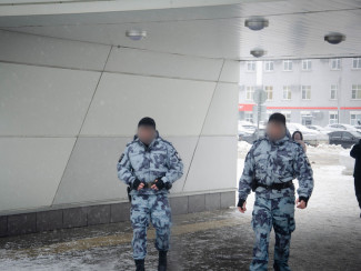 На вокзале станции Пенза-I усилили меры безопасности: работает ОМОН