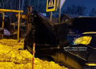В Пензе водитель на высокой скорости сбил школьницу и вмял ее в сугроб
