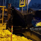 В Пензе водитель на высокой скорости сбил школьницу и вмял ее в сугроб