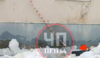 В центре Пензы на подростка упала с крыши снежная масса – соцсети