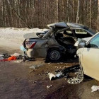 Опубликованы шокирующие фото с места смертельной автокатастрофы под Пензой