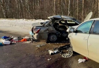 Опубликованы шокирующие фото с места смертельной автокатастрофы под Пензой