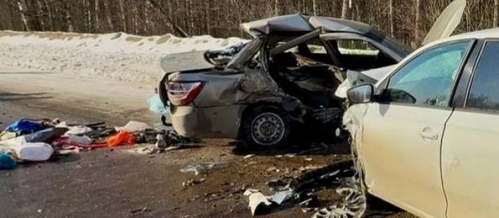 Опубликованы шокирующие фото с места смертельной автокатастрофы под Пензой