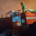 В Пензе потушили пожар на мусорном полигоне