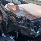 Опубликованы фотографии с места жесткой аварии на трассе Тамбов – Пенза