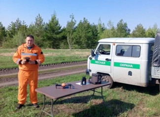 Над лесами Пензенской области летают дроны