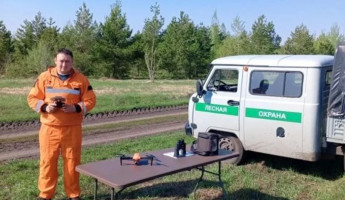 Над лесами Пензенской области летают дроны