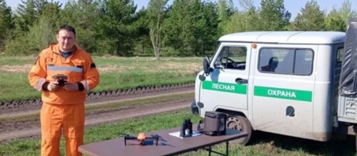 Над лесами Пензенской области летают дроны