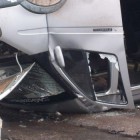 Страшная авария у «Кагау» в Заводском районе. Столкнулись грузовая и пассажирская «ГАЗели»