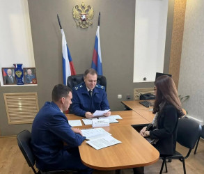 Назначен новый прокурор Мокшанского района