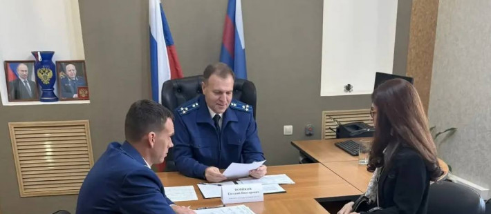 Назначен новый прокурор Мокшанского района