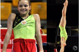 Пензенская гимнастка Наталья Капитонова выиграла четыре золотых медали и получила звание мастер спорта на соревнованиях «Надежды России»