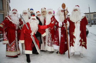 Пензенские Деды Морозы появились в эфире «Первого канала»