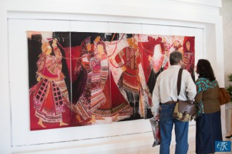 В Пензенской филармонии открыта выставка Татьяны Чагоровой «Живая старина»