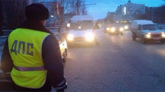 Сотрудники ГИБДД поймали четыре перегруженные маршрутки на Проспекте Строителей в Пензе