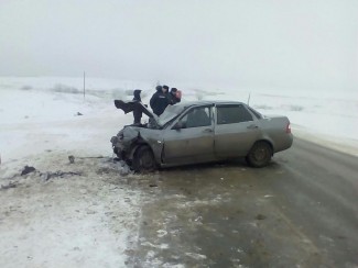 В ДТП на трассе «Пенза-Саранск» погиб полицейский с супругой