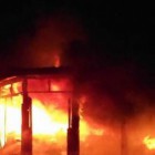 Ночью в Арбеково загорелся магазин 