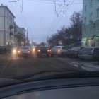 В Пензе на Володарского не поделили дорогу две легковушки