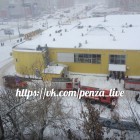 Соцсети: в Пензе в Арбеково горит ТЦ «Проспект»