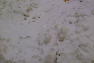 Соцсети: Пензенские дети рискуют «пролить кровь», катаясь с горки и играя в снежки