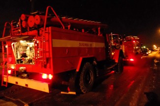 Пензенские пожарные боролись со стихией огня в Арбеково 